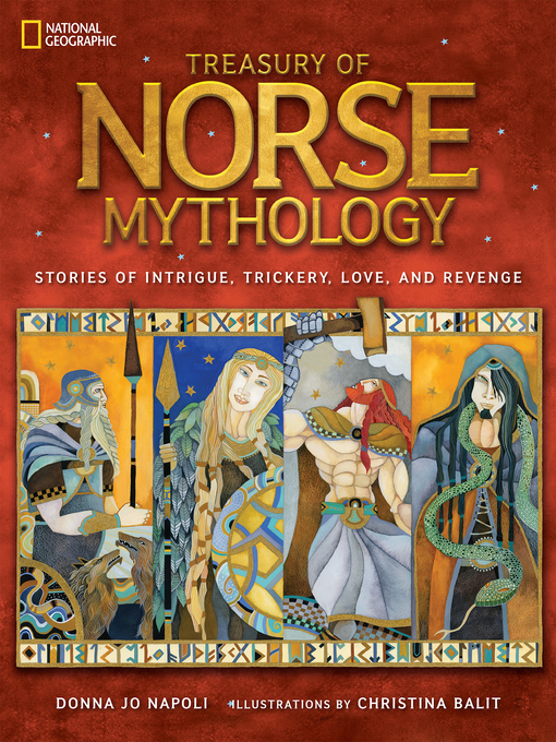 Cover image for Treasury of Norse Mythology